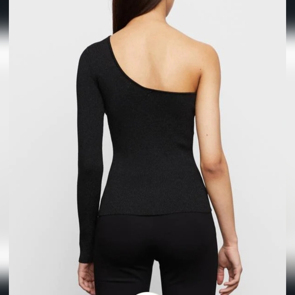 Bailey 44 Ribbed One-Shoulder Top - Picture 3 of 11
